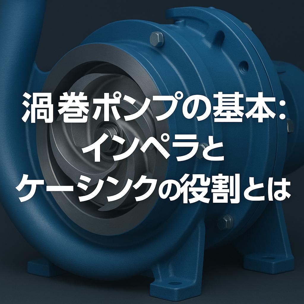 渦巻ポンプの基本：インペラとケーシングの役割とは