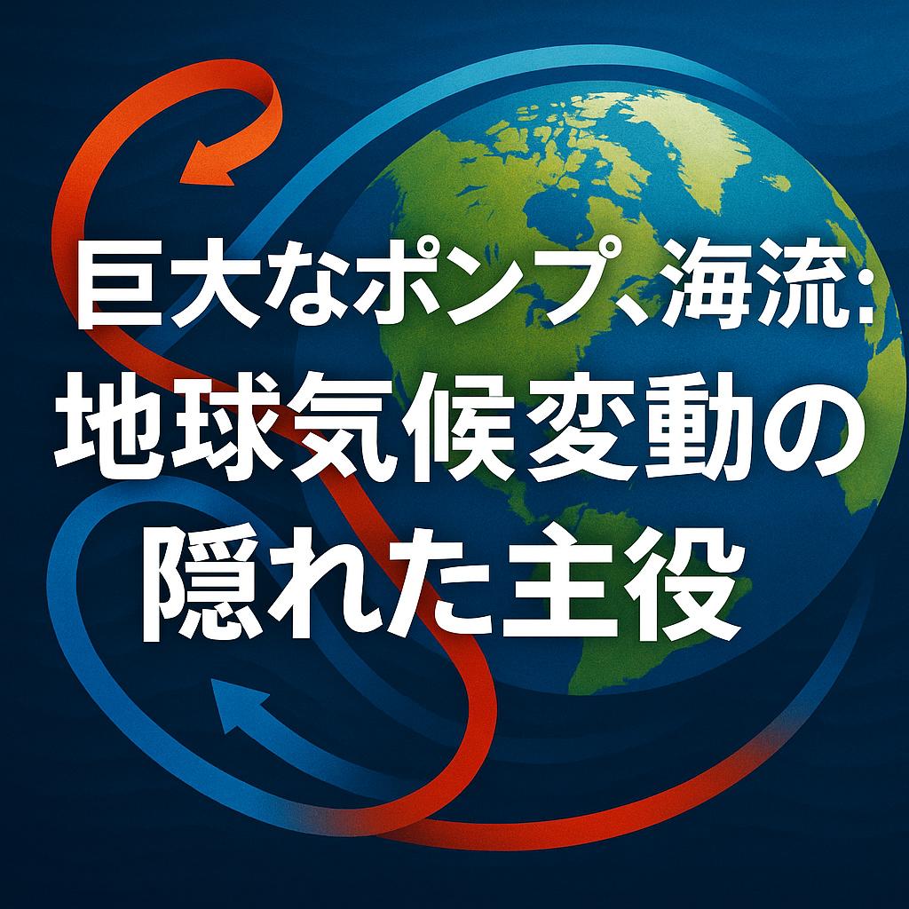 巨大なポンプ、海流：地球気候変動の隠れた主役