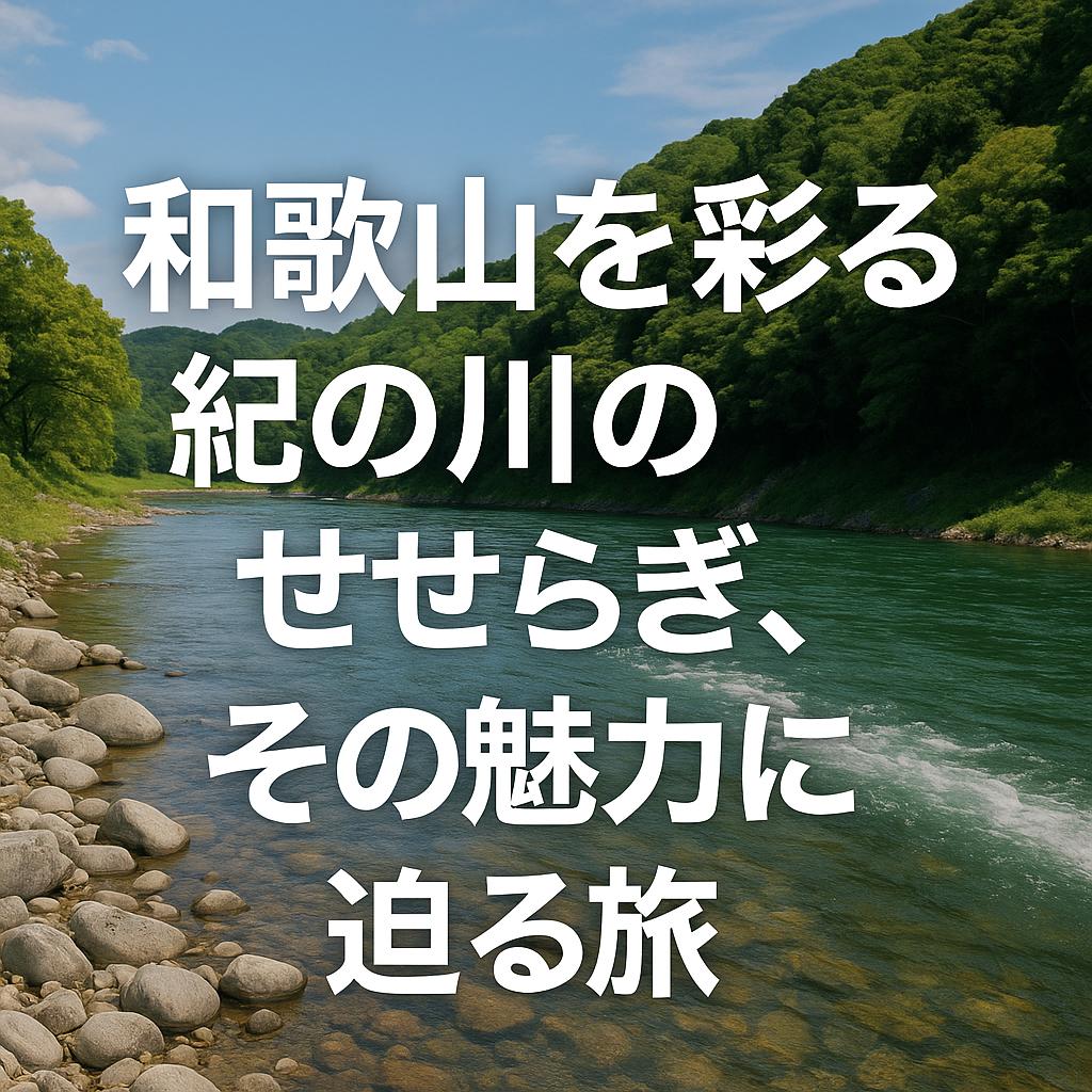 和歌山を彩る紀の川のせせらぎ、その魅力に迫る旅
