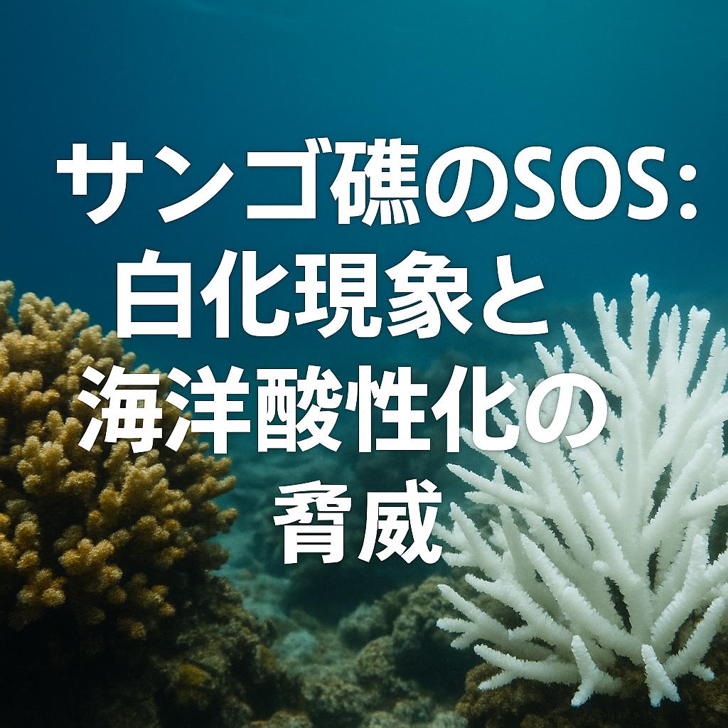 サンゴ礁のSOS：白化現象と海洋酸性化の脅威