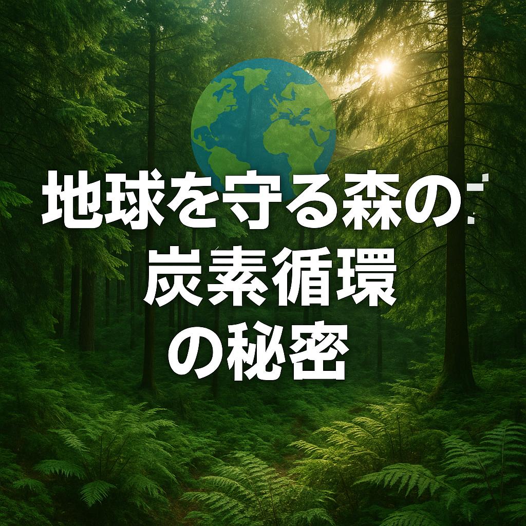 地球を守る森の力：炭素循環の秘密