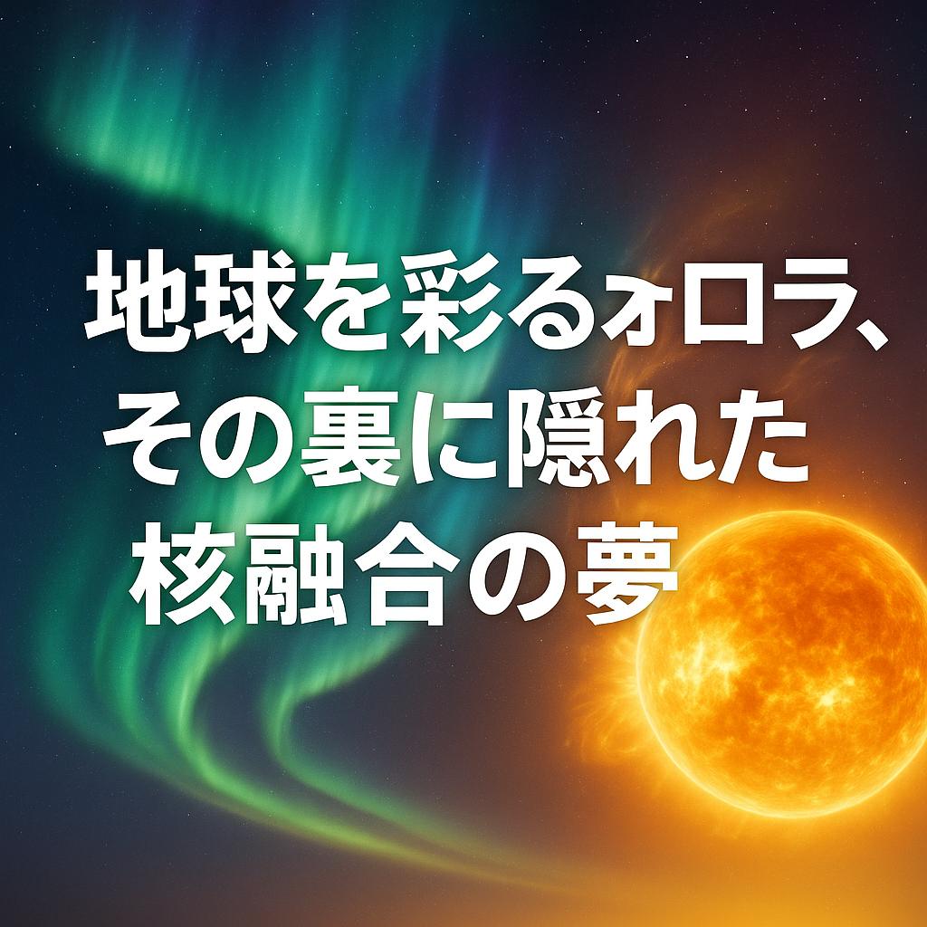 地球を彩るオーロラ、その裏に隠れた核融合の夢