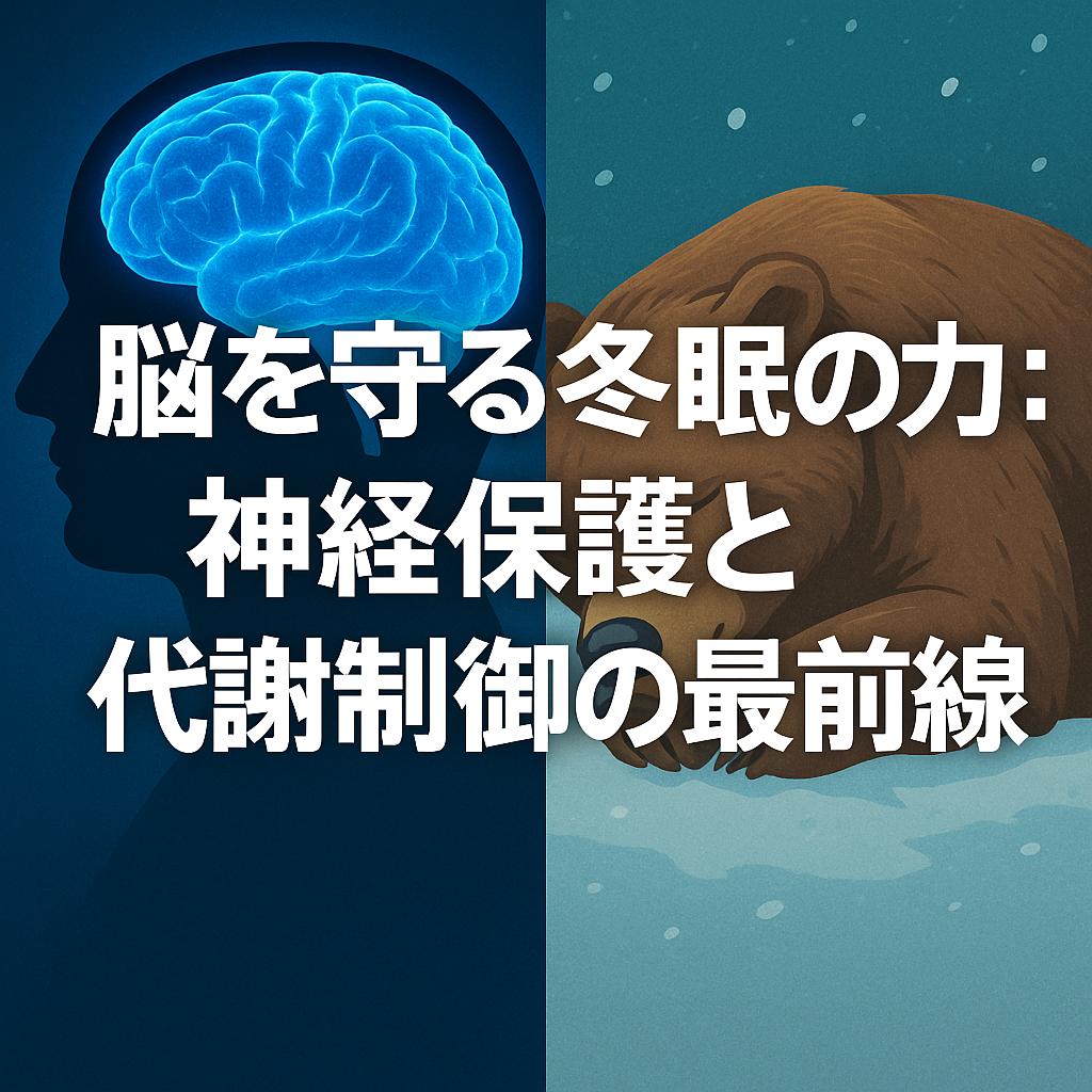 脳を守る冬眠の力：神経保護と代謝制御の最前線