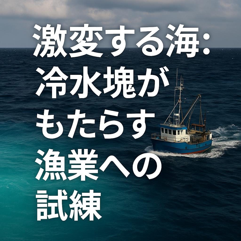 激変する海：冷水塊がもたらす漁業への試練