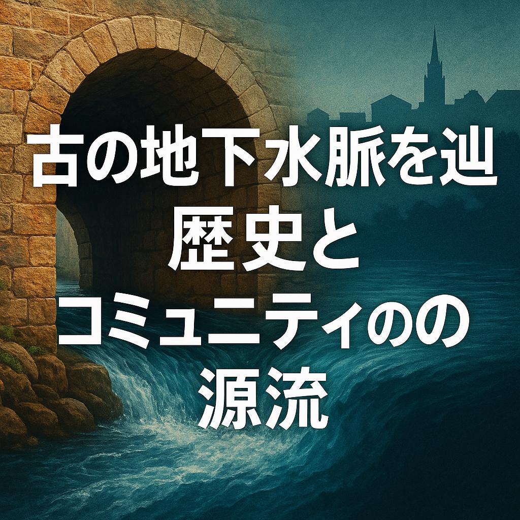 古の地下水脈を辿る:歴史とコミュニティの源流